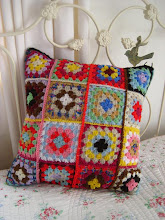 Crochet cushion