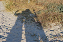 Sombras en la playa del castillo