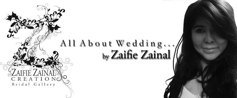 Click here for more pelamins by Weddings by Zaifie Zainal