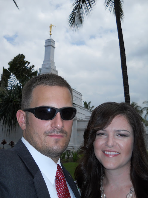 Matt and Andrea @ Kona, Hawaii Temple