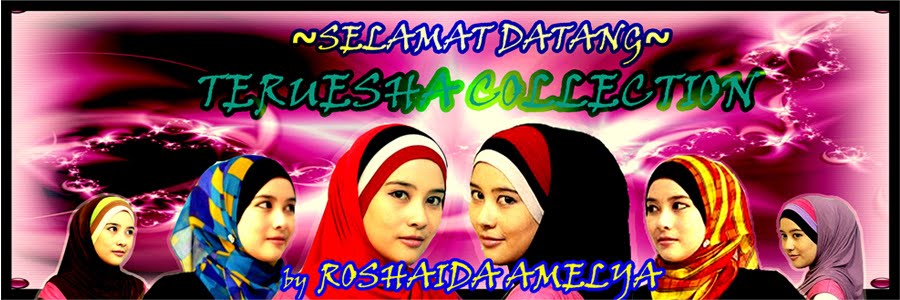 TERUESHA COLLECTION - SHAWL & TUDUNG