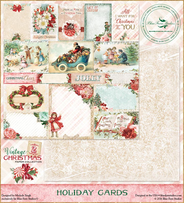 Vintage Christmas 2 - Holiday Cards