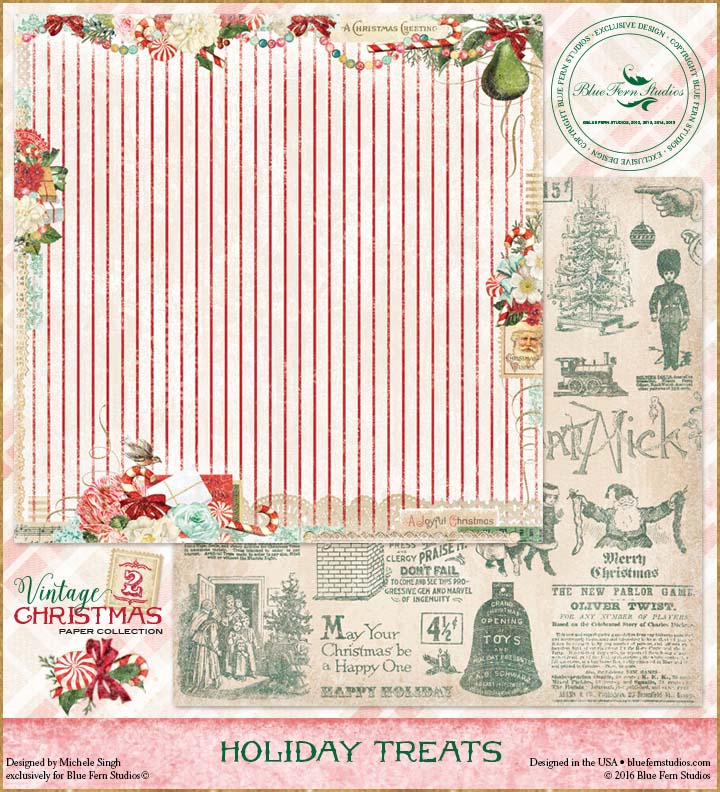 Vintage Christmas 2 - Holiday Treats