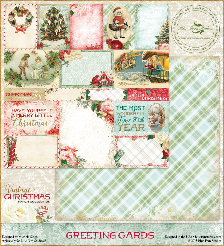 Vintage Christmas - Greeting Cards