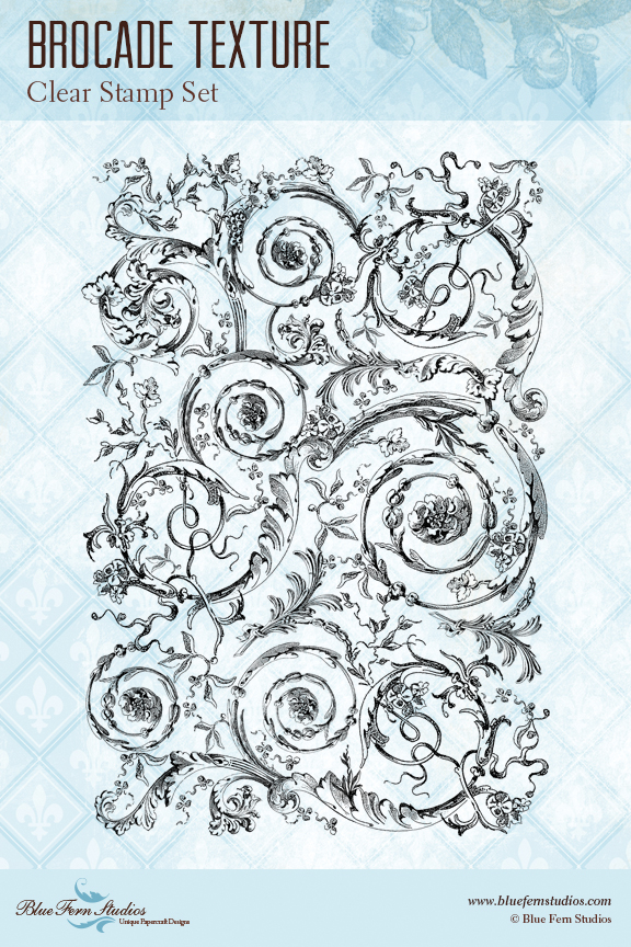 Stamp - Brocade Texture