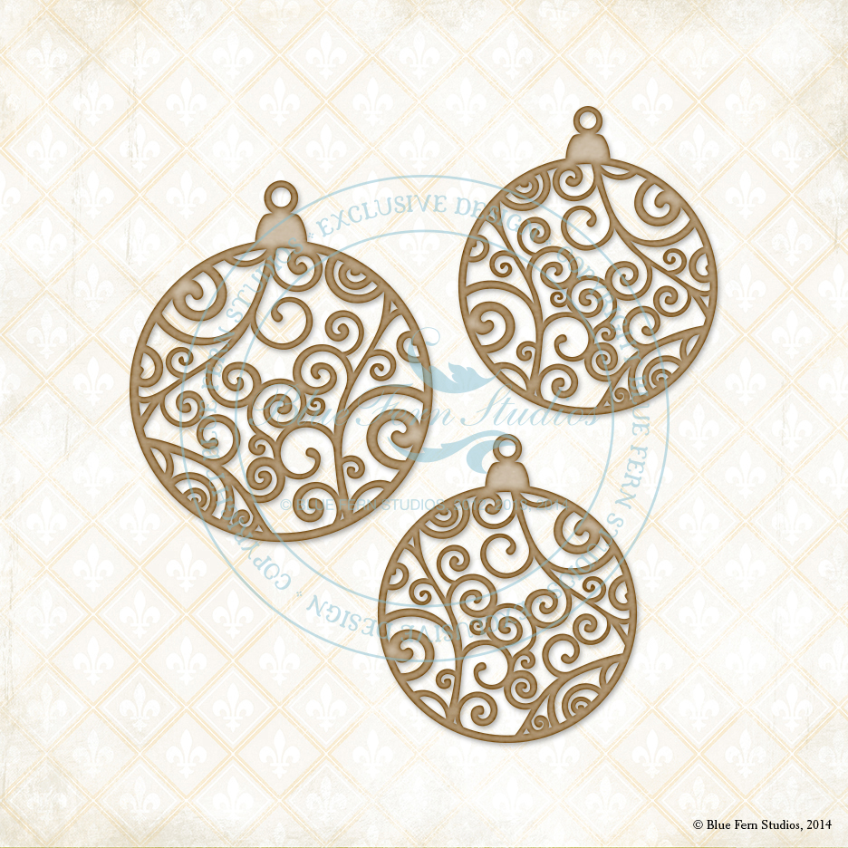 Swirl Ornaments