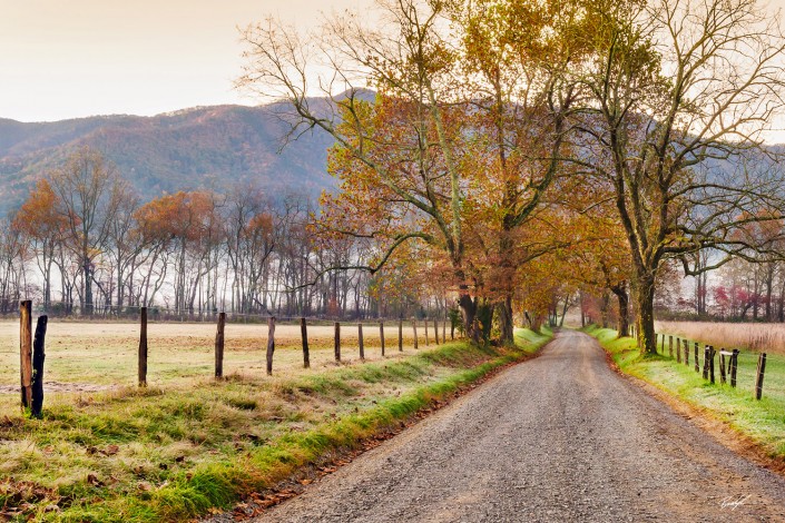 Sparks Lane Cades Cove Smoky Mountain National Park Tennessee