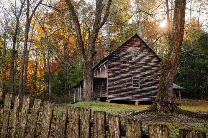 Tipton Place Cades Cove Smoky Mountain National Park Tennessee