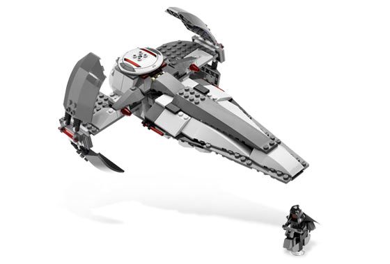 Lego 7663 Sith Infiltrator - Alternate View 1