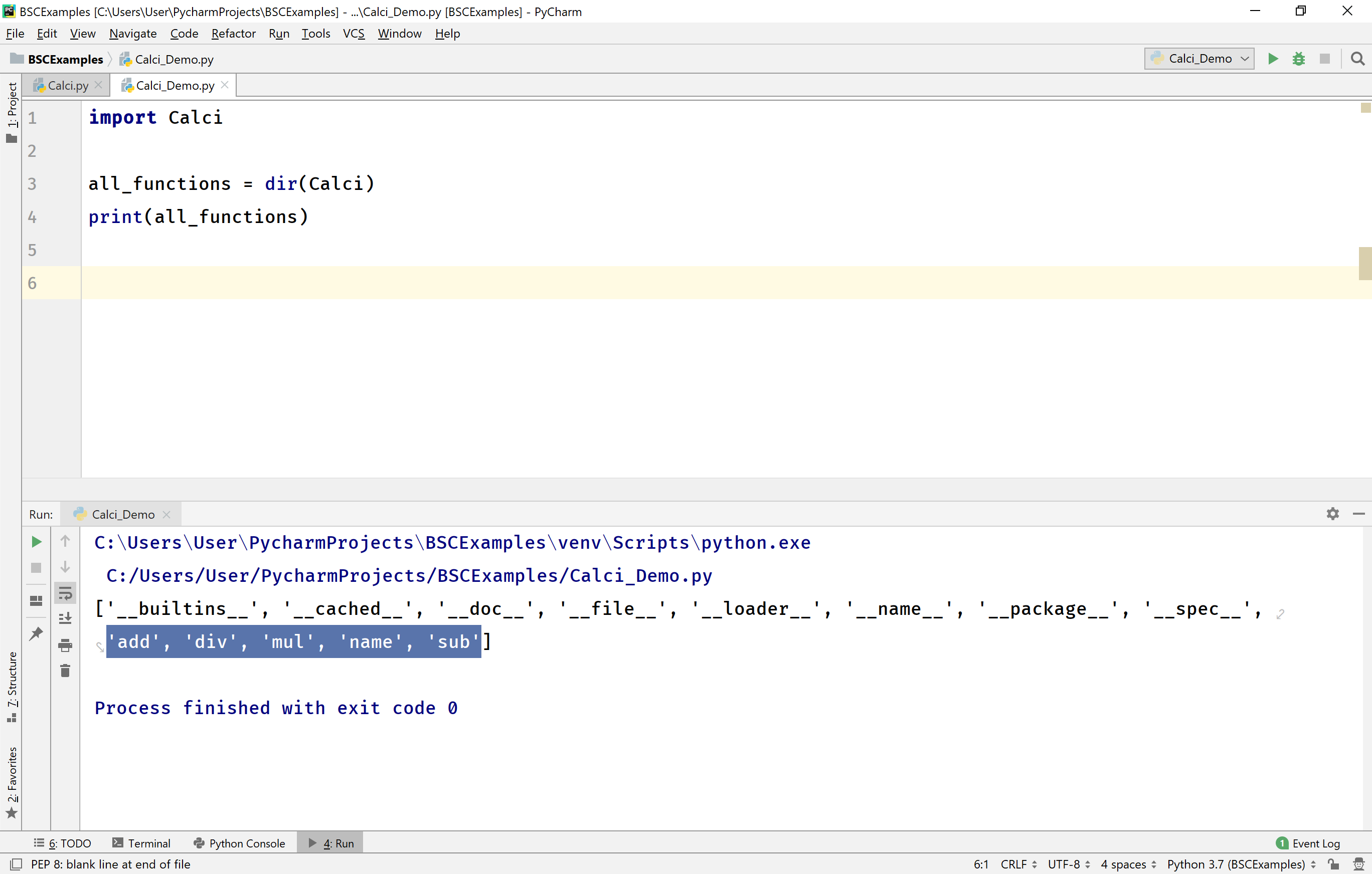 Python Constructor