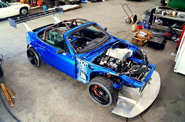 20B-powered Time Attack NC MX5