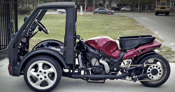 Hayabusa Reverse Trike