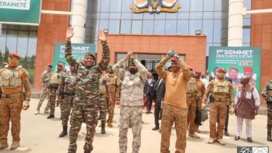 Les trois Chefs d'Etat de l'Alliance des Etats du Sahel (AES) à Niamey le 6 juillet 2024