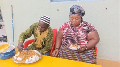 Beckham 1er et Moutamou, en plein tournage à Bobo-Dioulasso