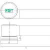 RBT Single Roller Outer Diameter Burnishing Tools, Outside Surface Single Roller Burnishing Tool