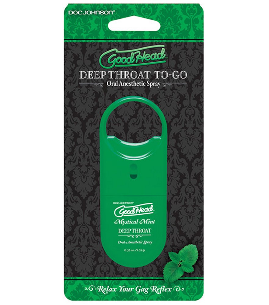 GoodHead Mint Deep Throat Spray to Go