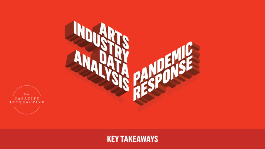 Key Takeaways from Arts Industry Data Analysis: Pandemic Response