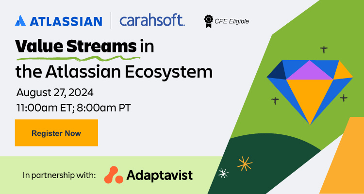 Value Streams in the Atlassian Ecosystem Event Banner