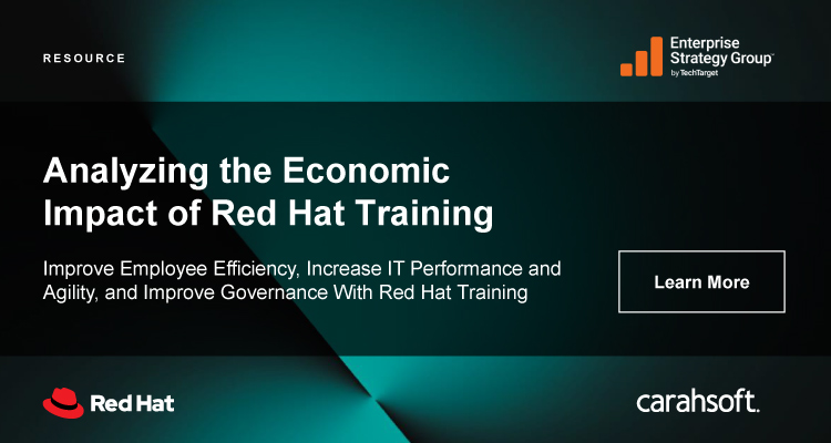 Learn More about the Value of Red Hat Training ESG Report