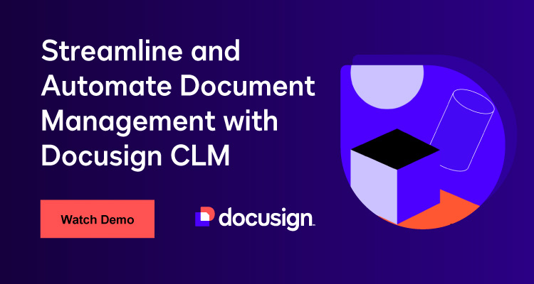 Docusign CLM - Watch Demo