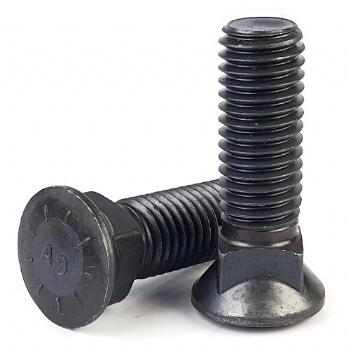 Custom Plow bolts for snowplow carbide blade