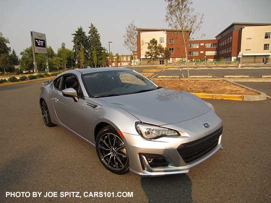 2017 Subaru BRZ Limited, ice silver