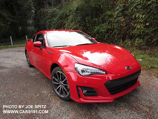 2017 Subaru BRZ Limited, Pure Red color