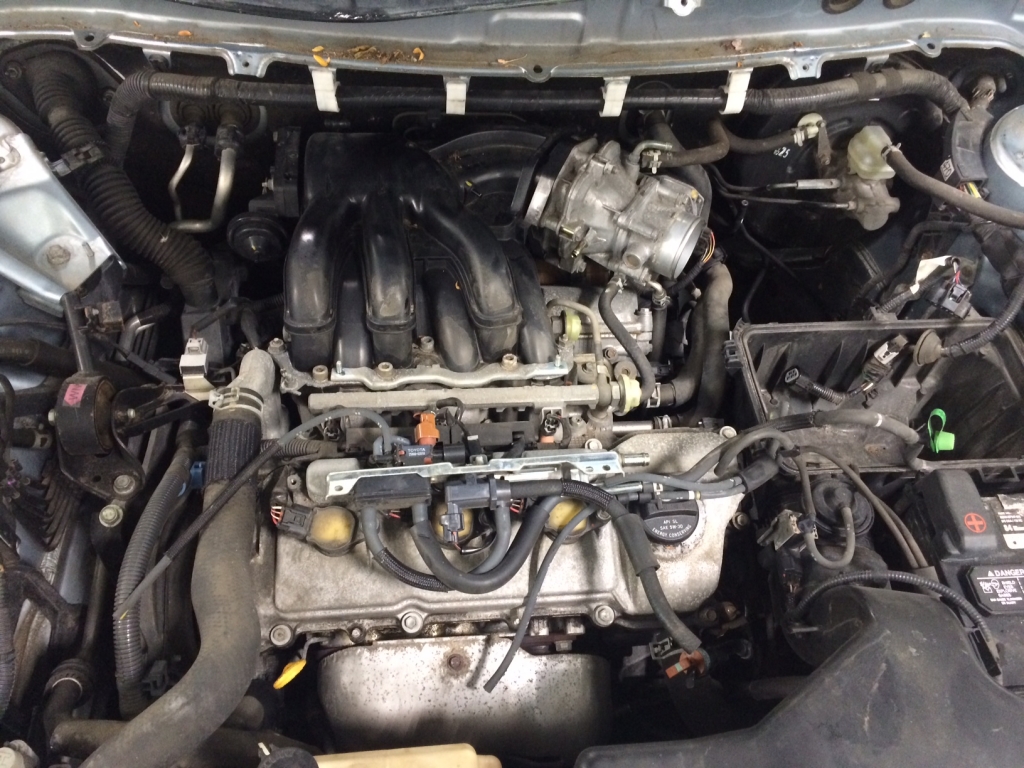 RX330 Engine bay oil leak