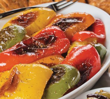 Warm Winter Sides: Rainbow Roasted Peppers