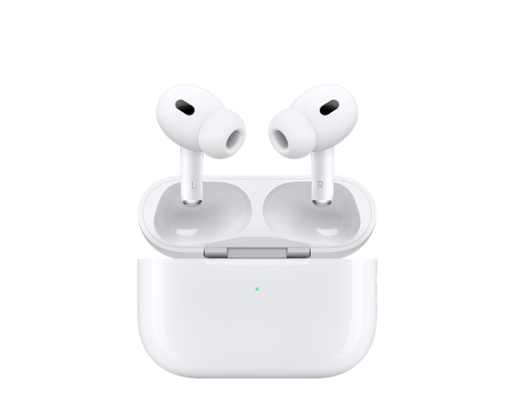 Brugertilpasset etui til AirPods Pro (2. generation) med personlig tekst og nuttede eller sjove emojis.