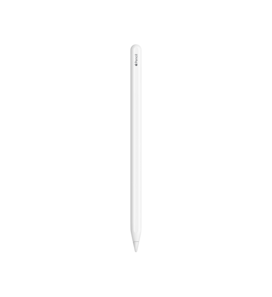 磁力で装着して自動的に充電とペアリングができるように、フラットなエッジを持っているApple Pencil（第2世代）。