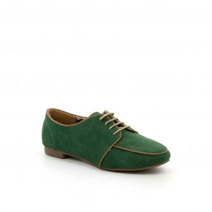 Chaussure femme Derby ROSALIE Vert - Achat  Vente Chaussure femme ...