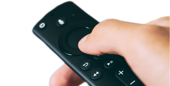 Remote Control in hand