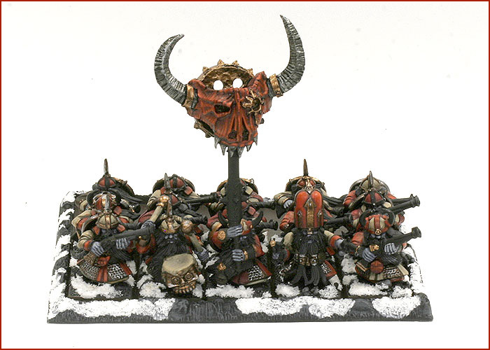 Chaos Dwarf Blunderbussers