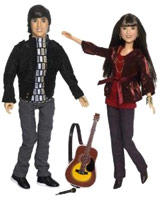 Shane and Mitchie Camp Rock Dolls