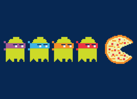 Pac-Man TMNT shirt