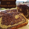 Dark Chocolate and Pumpkin Swirl Cake