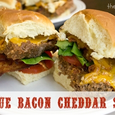 Barbecue Bacon Cheddar Sliders