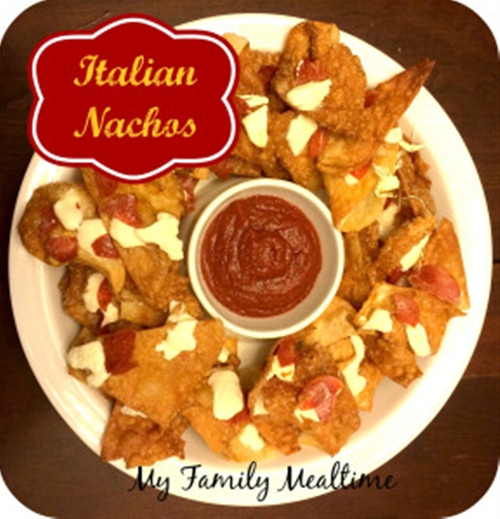 Italian nachos recipe