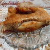 Apple cake with whole apples