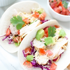 Tequila Lime Chicken Tacos