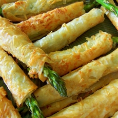 Asparagus Phyllo Appetizers