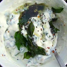 Vendakkai (Bhindi/Okra) Thayir (Curd) Pachadi