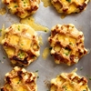 Mashed Potato, Cheddar and Chive Waffles