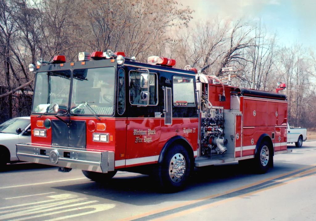 Richton Park Fire Department engine