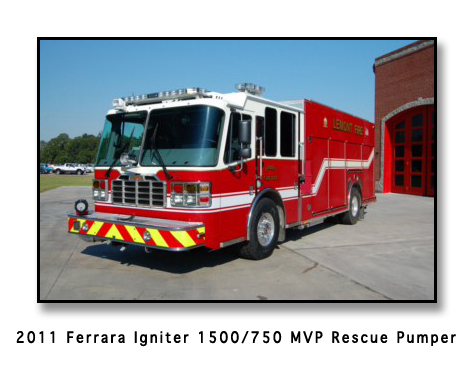 Lemont Fire Department Ferrara Igniter MVP Rescue Pumper