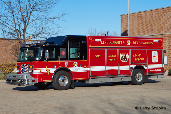 Linclonshire-Riverwoods Fire Protection District Squad 51