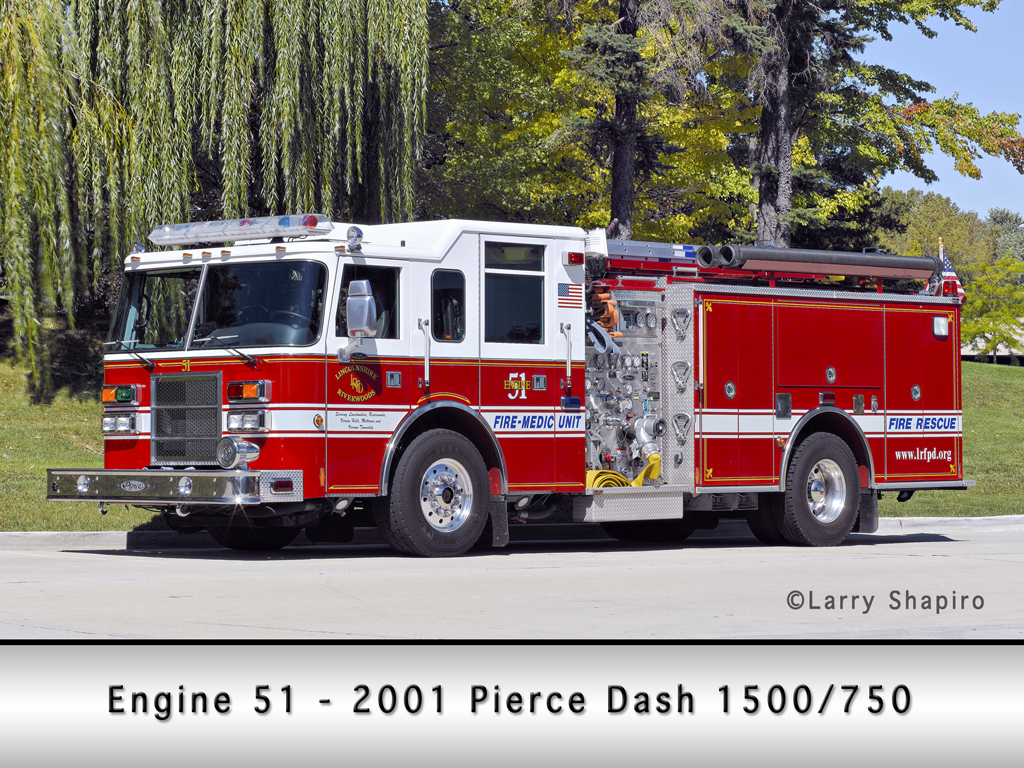 Linclonshire-Riverwoods Fire Protection District Engine 51