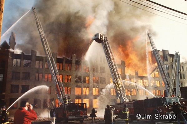 River North Art Gallery Fire