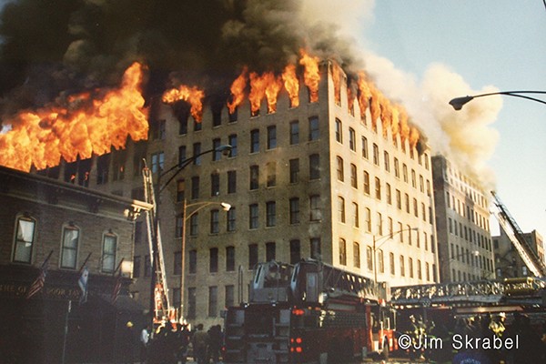 River North Art Gallery Fire